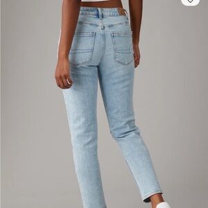 American Eagle Outfitters Light Wash Straight Leg Jeans